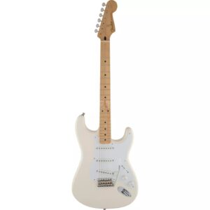 Электрогитара fender-as-jimmie-vaughan-strat-mn-olympic-white