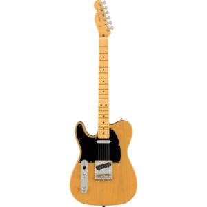 Электрогитара левосторонняя fender-american-professional-ii-tele-mn-lh-butterscotch-blonde