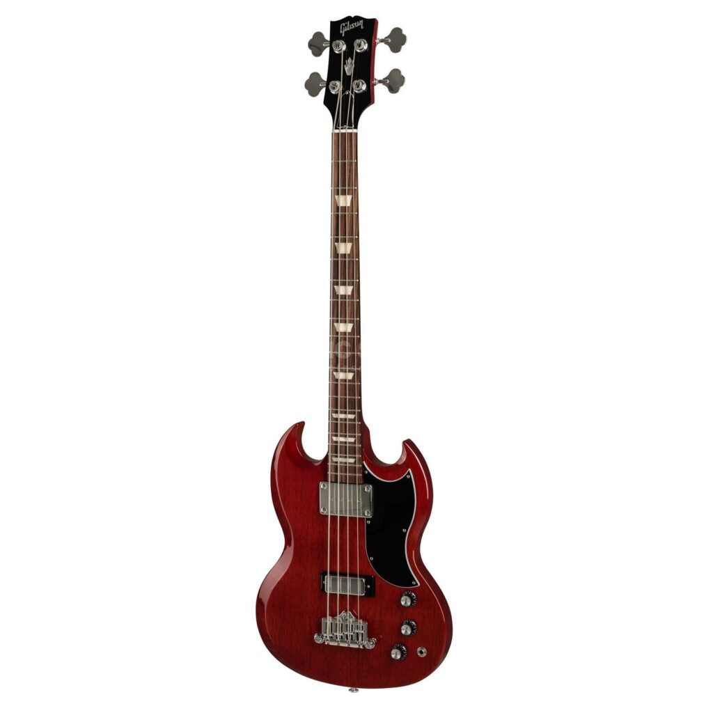 Бас-гитара gibson-sg-standard-bass-cherry