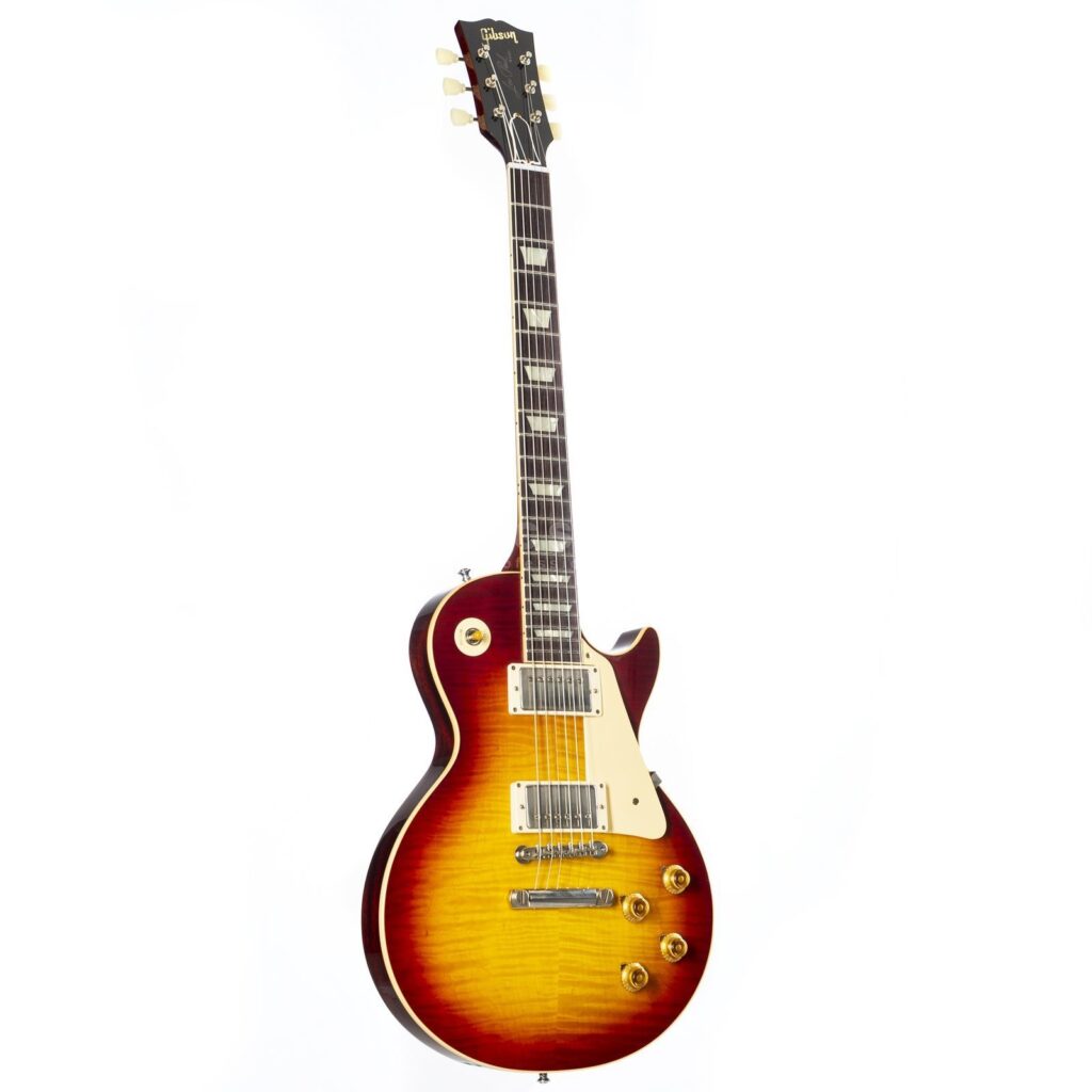 Электрогитара gibson-60th-anniversary-1960-les-paul-standard-vos-v1-deep-cherry-sunburst