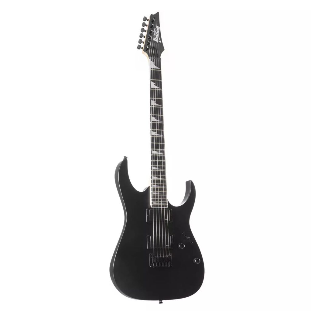 Электрогитара ibanez-grg121dx-bkf-black-flat