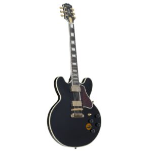 Полуакустическая гитара epiphone-b-b-king-lucille-ebony