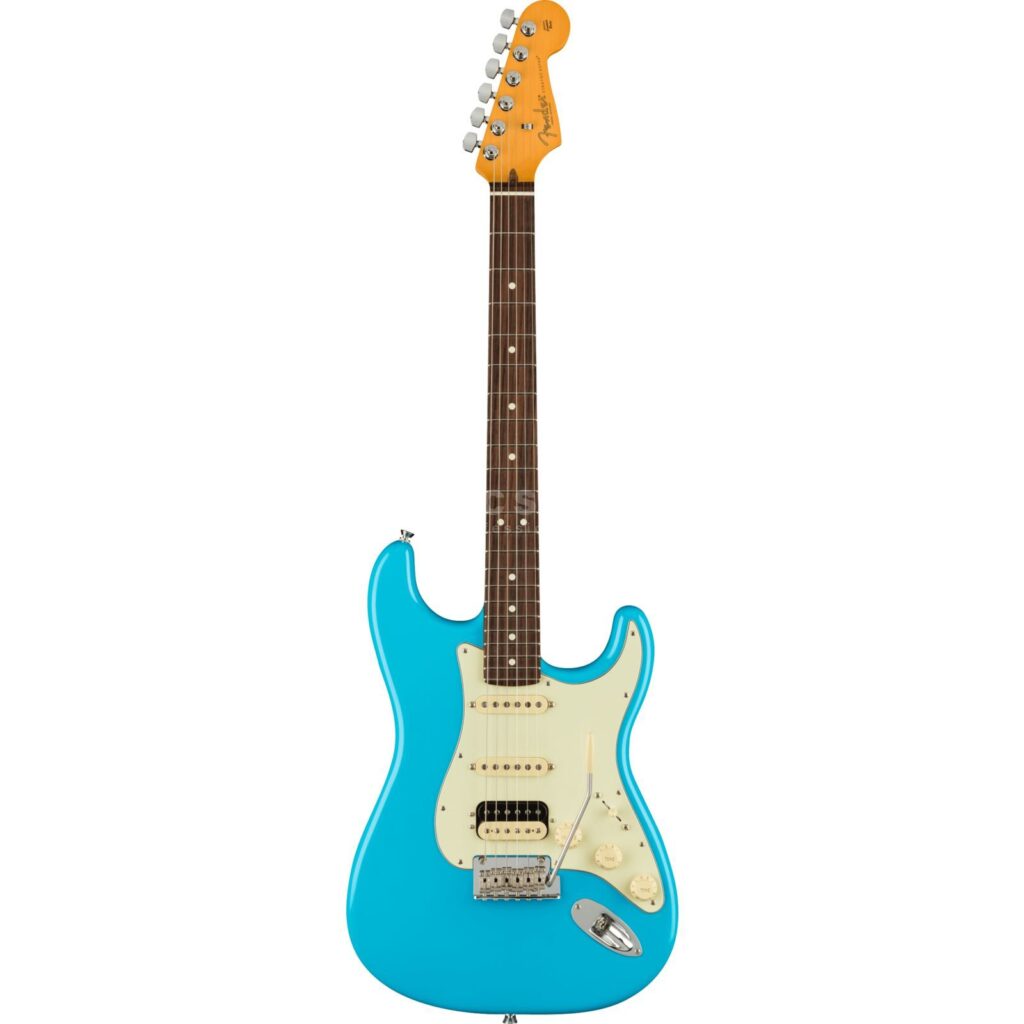 Fender American Professional II Strat RW HSS (Miami Blue)