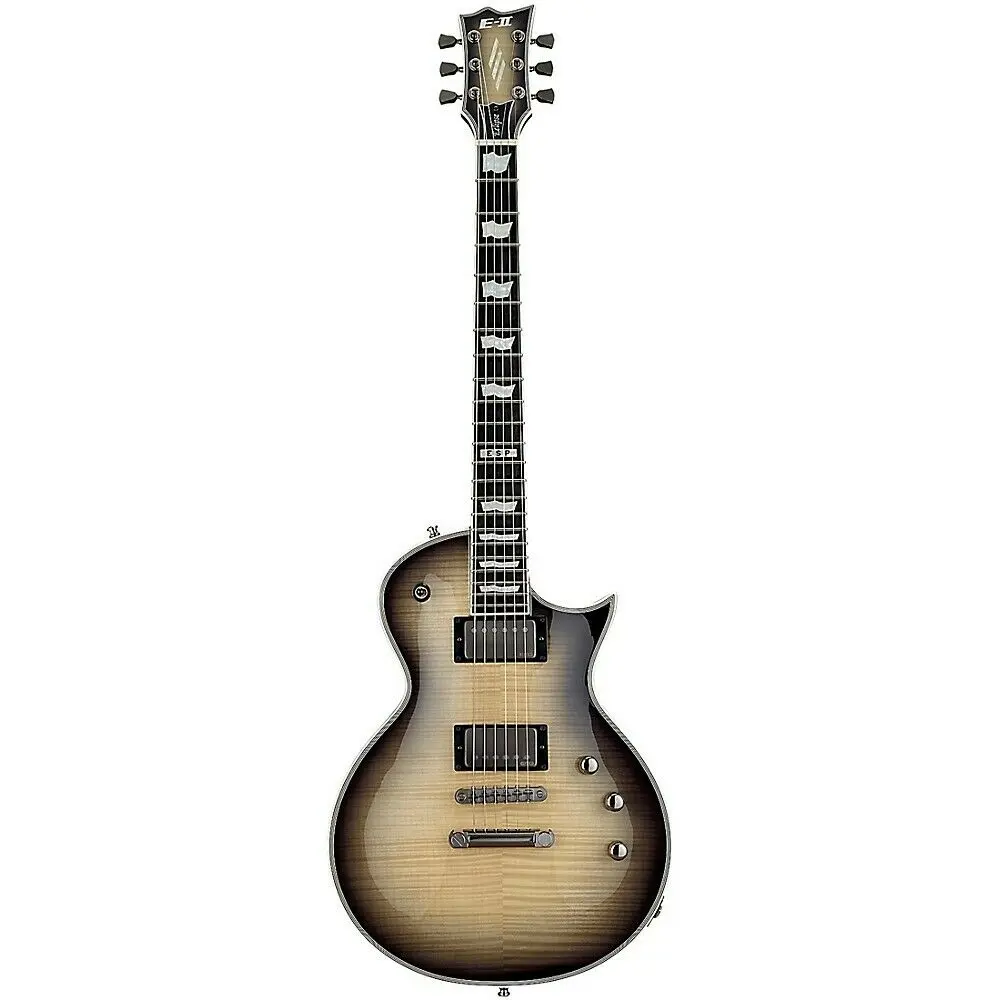 ESP E-II Eclipse Natural Black Burst