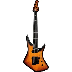 Ernie Ball Music Man Kaizen 7-String Electric Guitar Ember Burst