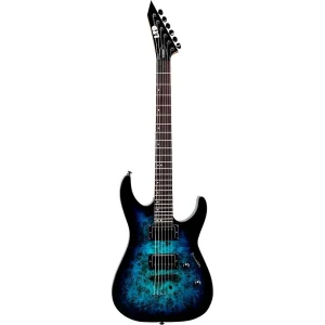 ESP LTD M-200DX Transparent Blue Burst