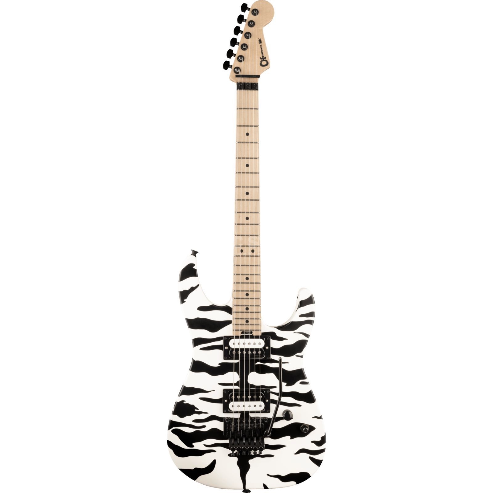 Charvel Satchel Signature Pro-Mod DK22 HH FR M Satin White Bengal