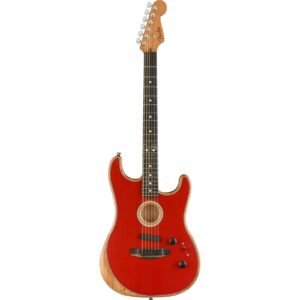 Fender AM Acoustasonic Stratocaster Dakota Red
