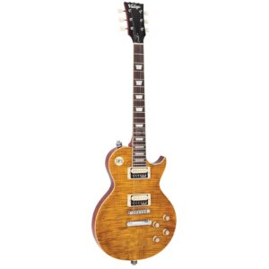 Vintage Reissued V100AFD Flamed Amber Paradise