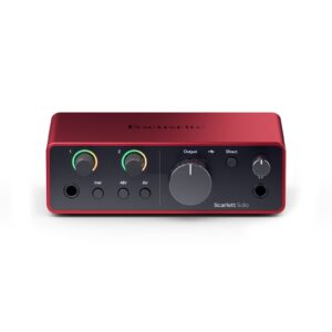 Focusrite Scarlett Solo 4th Gen