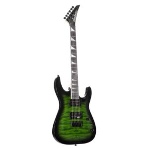 Jackson JS32Q Dinky Arch Top  DKA HT AM Transparent Green Burst