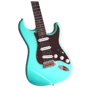 Fender Custom Shop '62 Stratocaster Exclusive Flamethrower Limited Edition Seafoam Green AAA Flamed Maple Neck